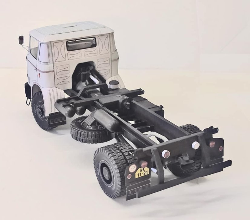 Podvozek k zemědělským nástavbám Š706 MTSP 27