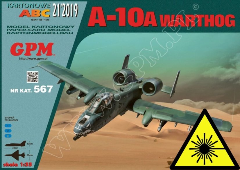 A-10 Warthog Thunderbolt II. - kabinka