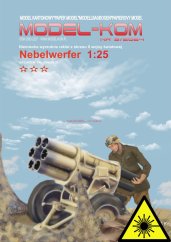 Raketomet Nebelwerfer - Laserové doplňky - dezény