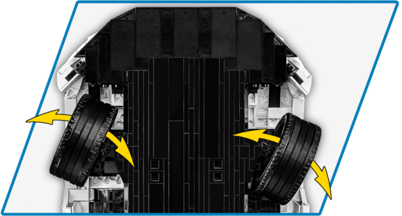 Maserati MC20, 1:12 -Plastová stavebnice COBI