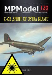 C-47B 'Spirit of Ostra Brama' - Laserové doplňky - kostra, detaily