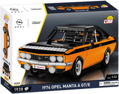 Opel Manta A GT/E 1974, 1:12 - Plastová stavebnice COBI