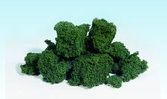 Foliáž velké shluky - Tmavě zelená - střední balení