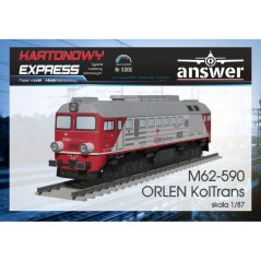 Lokomotiva M62-590 ORLEN Koltrans