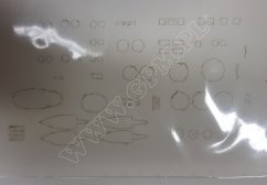 Alberico da Barbiano - Laserové doplnky - kostra, detaily, zábradlie