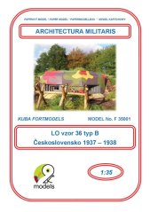 Czechoslovak light fortification model 36 type B - 1:35