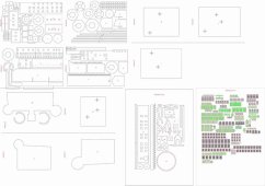 Zámek Moszna - Laserové doplňky - kostra, detaily