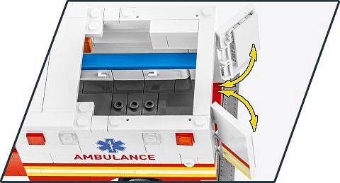 RAM 3500 Ambulance - Plastová stavebnice COBI