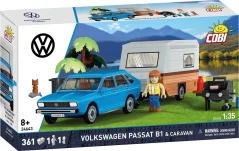 Volkswagen Passat B1 with a Camper Van - COBI Plastic Kit