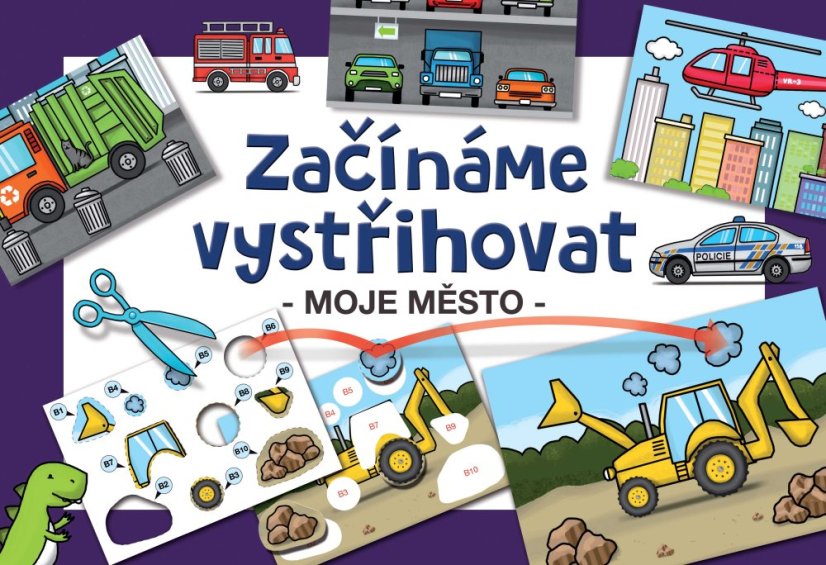 Městská skládačka Začínáme vystřihovat - Moje město