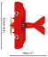 FOKKER Dr. I - Rudý Baron - Plastová stavebnice COBI