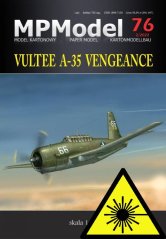 Vultee A-35 Vengeance - plastová kola