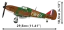 Hawker Hurricane No.302 WWII- Plastová stavebnice COBI