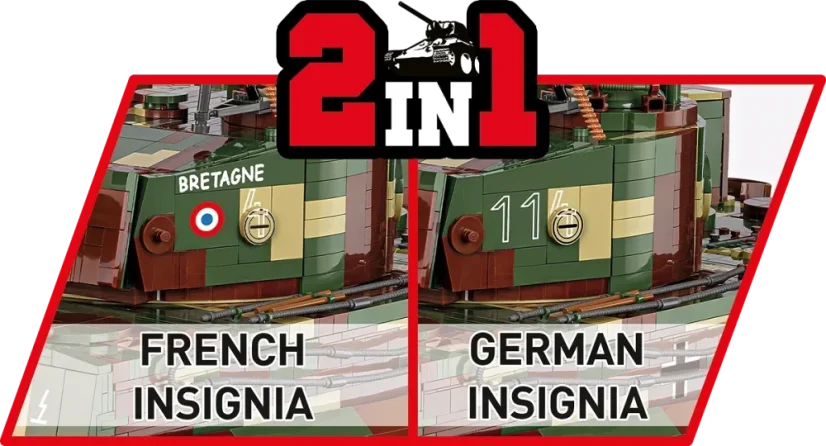 PzKpfw VI Ausf. E- Executive Edition 1:12 - Plastová stavebnice COBI