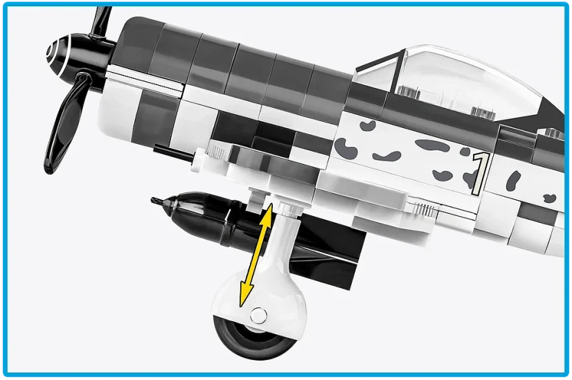 Focke-Wulf Fw 190 F-8 WWII - Plastová stavebnice COBI