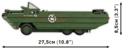 Americké obojživelné vozidlo DUKW Amphibia WWII - Plastová stavebnice COBI