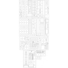 SS-23 SPIDER - Laserové doplňky - kostra, detaily, díly kol