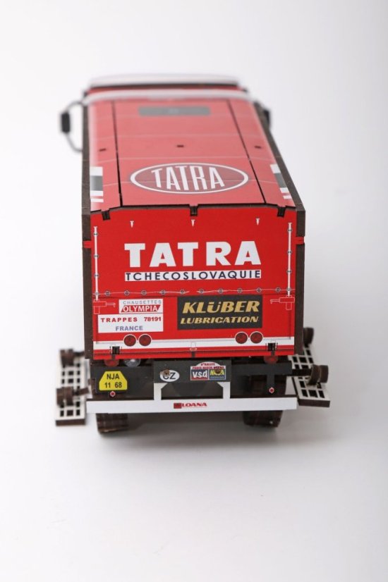 Tatra 815 6x6 Dakar 1986 - č.635 - Kahánek, Gumulec, Kalina - dřevěná stavebnice