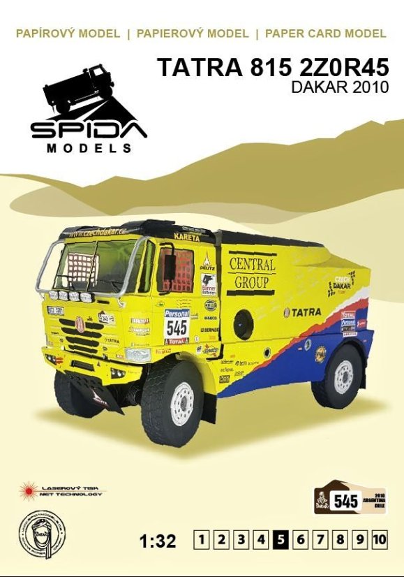 Tatra 815 2Z0R45 - Dakar 2010 - Martin Kolomý