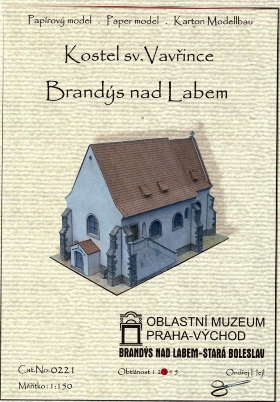 Brandýs nad Labem - kostel sv. Vavřince