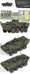 R.O.K. Army K808 Wheeled Armored Vehicle
