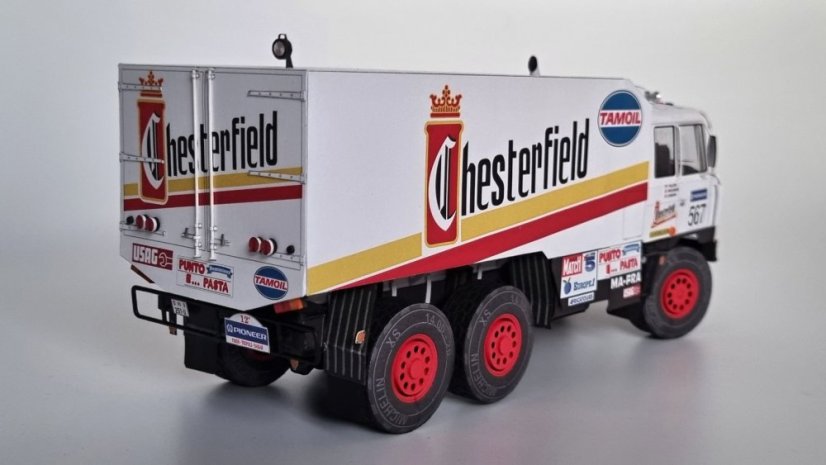Tatra 815 VD 13 350 6X6.1 - Dakar 1990 - Clay Regazzoni - doprovod