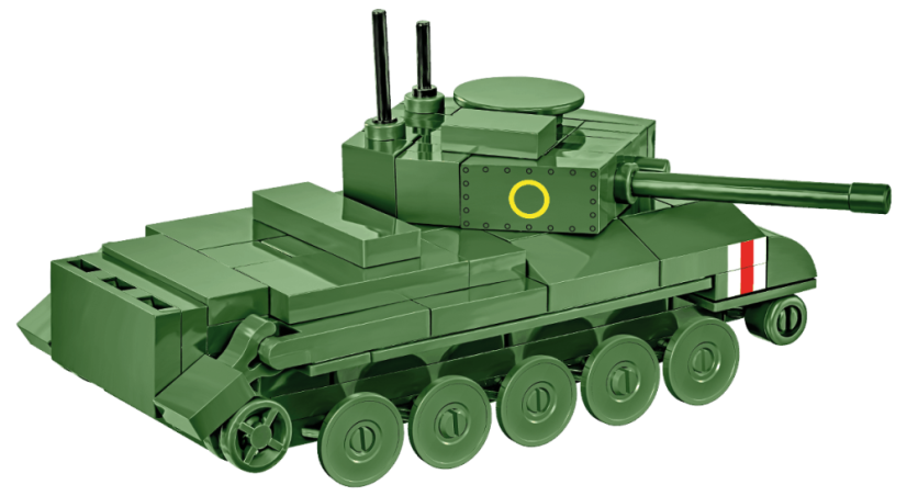 Mini Tanky - Cromwell Mk. IV WW II - Plastová stavebnice COBI