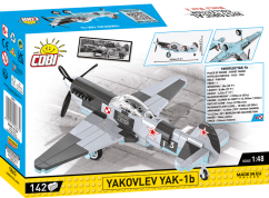 Jakovlev JAK-1b WWII- Plastová stavebnice COBI