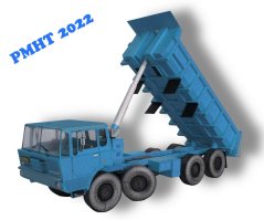 Tatra 813 8x8 S1 - modrá