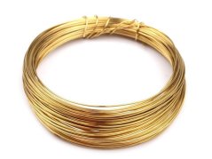Wire Ø0.5 mm gold