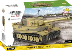 Panzer VI Tiger I no.131 WWII - Plastová stavebnice COBI