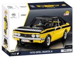 Opel Manta A 1970, 1:12 - Plastová stavebnice COBI