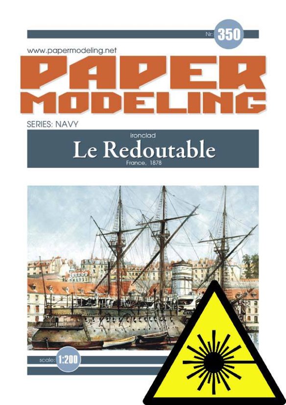 Le Redoutable - Laserové doplňky - kostra