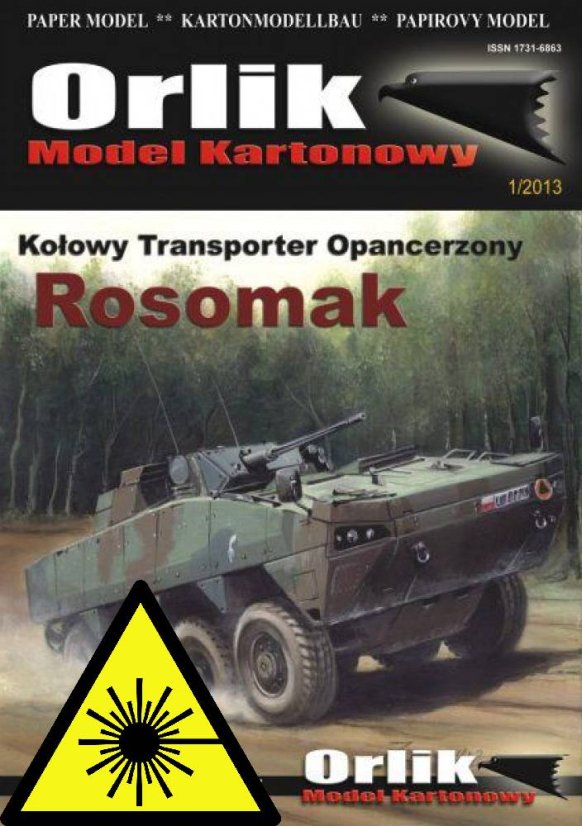 Rosomak - Laserové doplňky - kostra, detaily, dezény