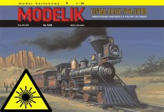 Jupiter steam locomotive - Laser accessories - skeleton, wheel parts, details