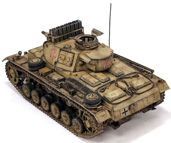 German Panzer III Ausf.N - "Afrika Korps"