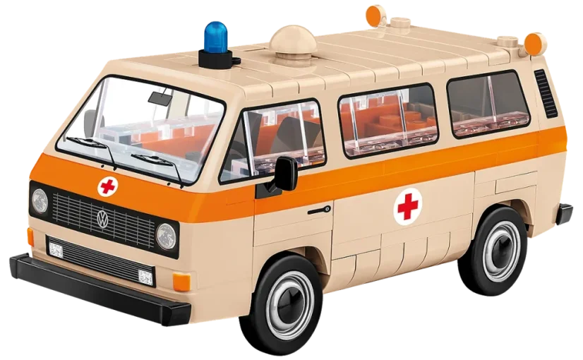 Volkswagen T3 Sanitka - Plastová stavebnice COBI