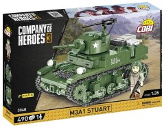 M3A1 Stuart - Plastová stavebnica COBI