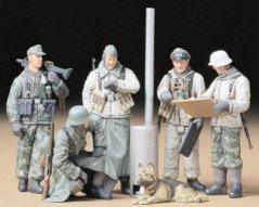 German Soldiers at Briefing