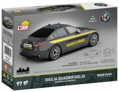 Alfa Romeo Giulia Quadrifoglio - Finanční policie - Plastová stavebnice COBI
