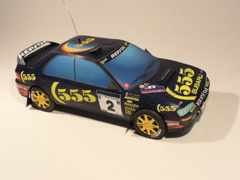 Subaru Impreza 555 ColinMcRae 1:18