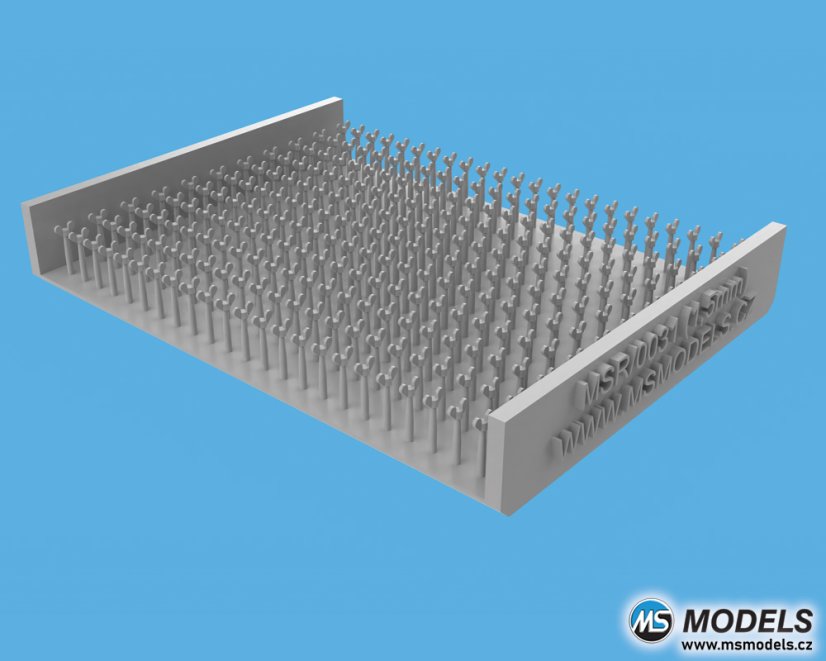 Křídlové matice 1,5mm - Resinové díly
