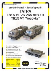 Tatra VT 26 265 8x8.1R - armádní tahač/ženijní speciál