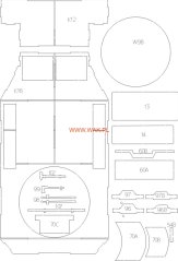 VK 4501 (P) / Tiger Porsche - Laserové doplňky - kostra