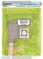 Letiště Slatina  - situace, anténní věž