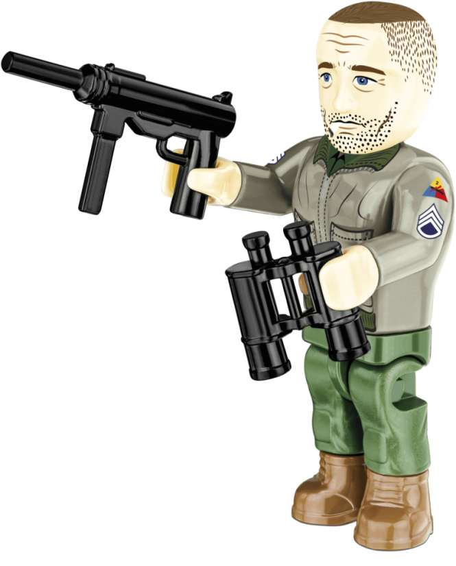 M4A3 Sherman WWII - Plastová stavebnice COBI