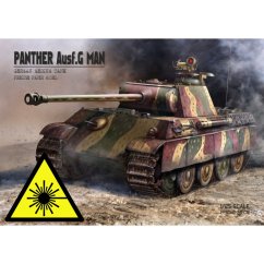 Panther Ausf.G MAN - Laserové doplňky - kostra, detaily