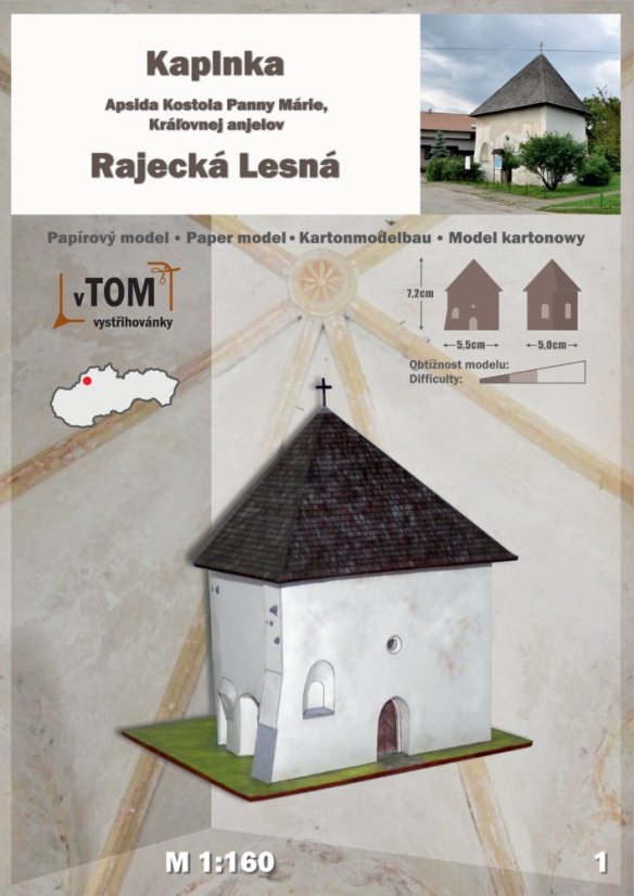 Kaplnka - Rájecká Lesna