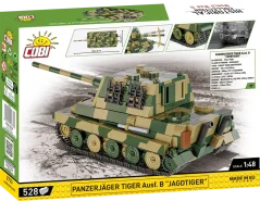 Panzerjager Tiger Ausf.B Jagdtiger WW II - Plastová stavebnice COBI