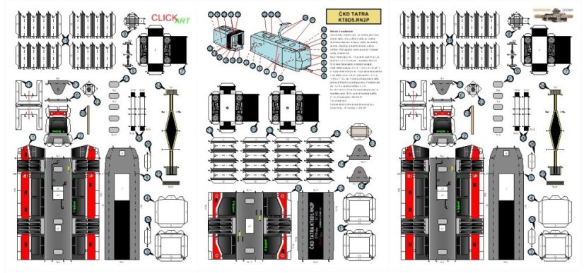 Tramvaj ČKD Tatra KT8D5.RN2P - Praha